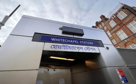 Whitechapel Station in London gets new Bengali signage
