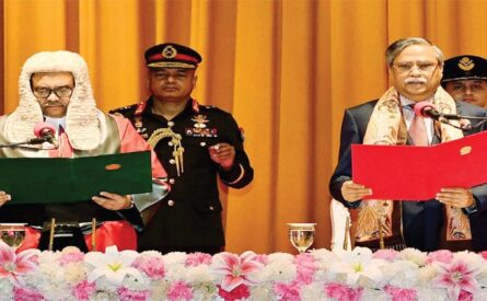 24th Chief Justice of Bangladesh took oath