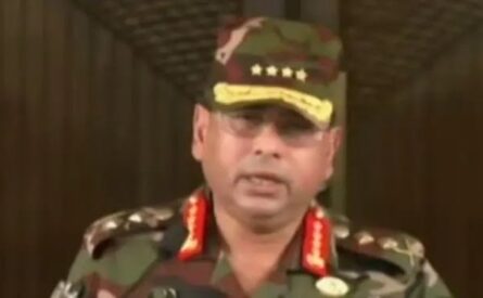 নতুন সরকার গঠন ও শেখ হাসিনার বিদায় নিয়ে সেনাপ্রধান যা বললেন